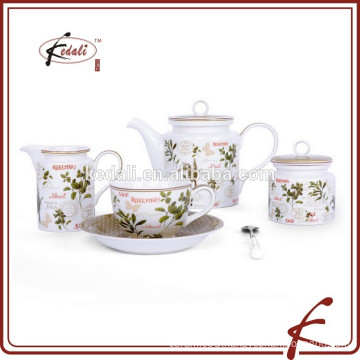 Kedali personalized designs arabic antique porcelain enamel coffee pot